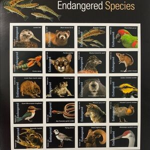 Endangered Species Home Design Stamps